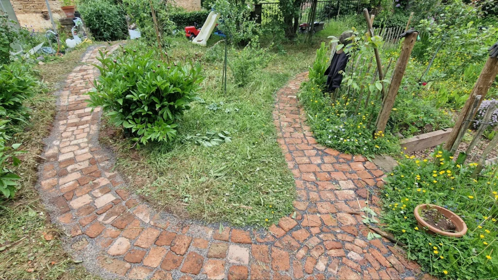 Übersicht des Wegebaus