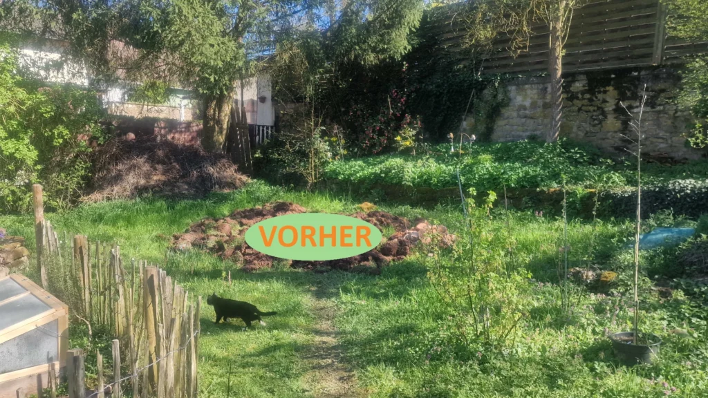 Vergleichsbild. So sah es vor den Arbeiten aus.